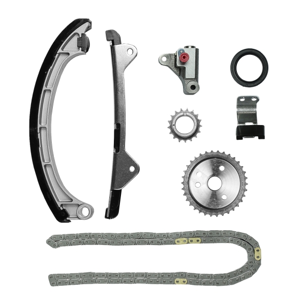 KIT CADENA DISTRIBUCION MOTOR TOYOTA  AVANZA , TERIOS 3SZ 2006-16 (8 PCS)-WURTEX