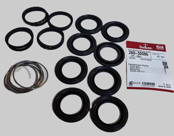 KIT GOMAS DE KALIPER 45MM 1KD..SEIKIN