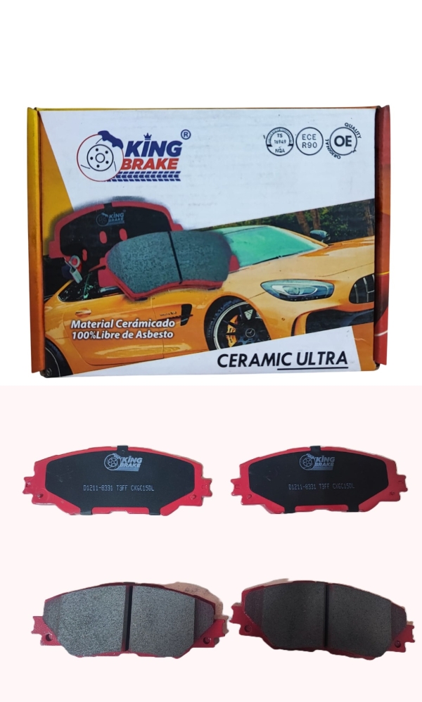 PASTILLAS F. TOYOTA RAV 4 2013-18, COROLLA 2011-18(PN-1530=D1211)-KING