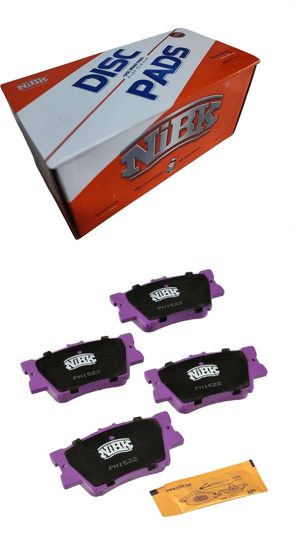PASTILLAS POST RAV4 2006-2013-18 COROLLA CROSS 2020-UP (D1212=PN-1522)-NIBK
