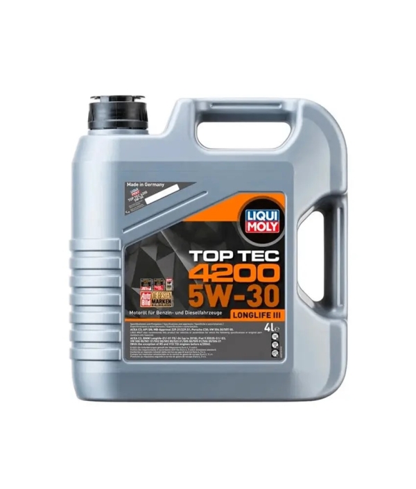 ACEITE MOTOR TOP TEC 4200 5W-30 1GD HILUX 4LT-LIQUIMOLY