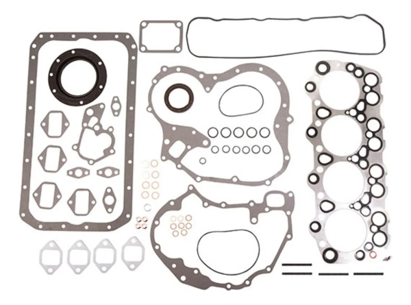 JUEGO EMPAQUE MOTOR HYUNDAI 4D34T CANTER ROSA (METALICO)-TOTO