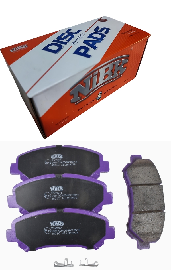 PASTILLAS. F. NISSAN X-TRAIL, QASHQAY, ROGUE, SENTRA 2008-10(PN-2801)-NIBK