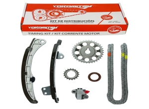 KIT CADENA DISTRIBUCION YARIS 2NZ 2006-13 (7 PZS-120)-YOK