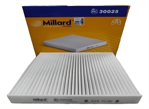 FILTRO CABINA TOYOTA 1KD, 2KD, YARIS 2006-20, COROLLA 1.6,1.8 2008-17, RAV4 2.4, 2.0 2006-18-STP (MC-30025)-MILLAR-STP