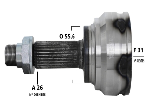 PALIER 26*31*55.6 (TO-2435) YARIS ENVIDIA 2014-17 -YOK